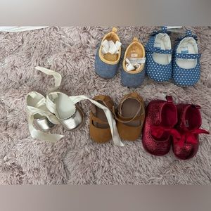 Baby shoe lot all like new
